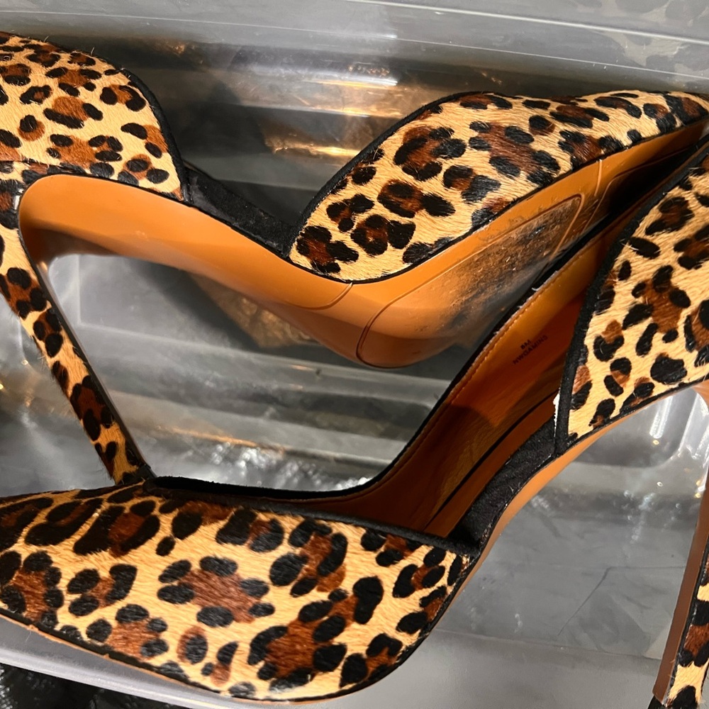 Nine West Brown and Black Heels Elegant Stiletto Pumps